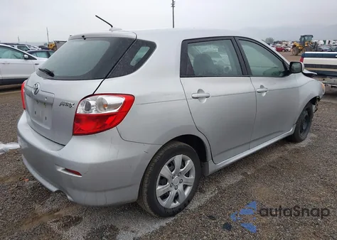 2010 Toyota Corolla Matrix из США, поврежденный, VIN 2T1KU4EE2AC219140